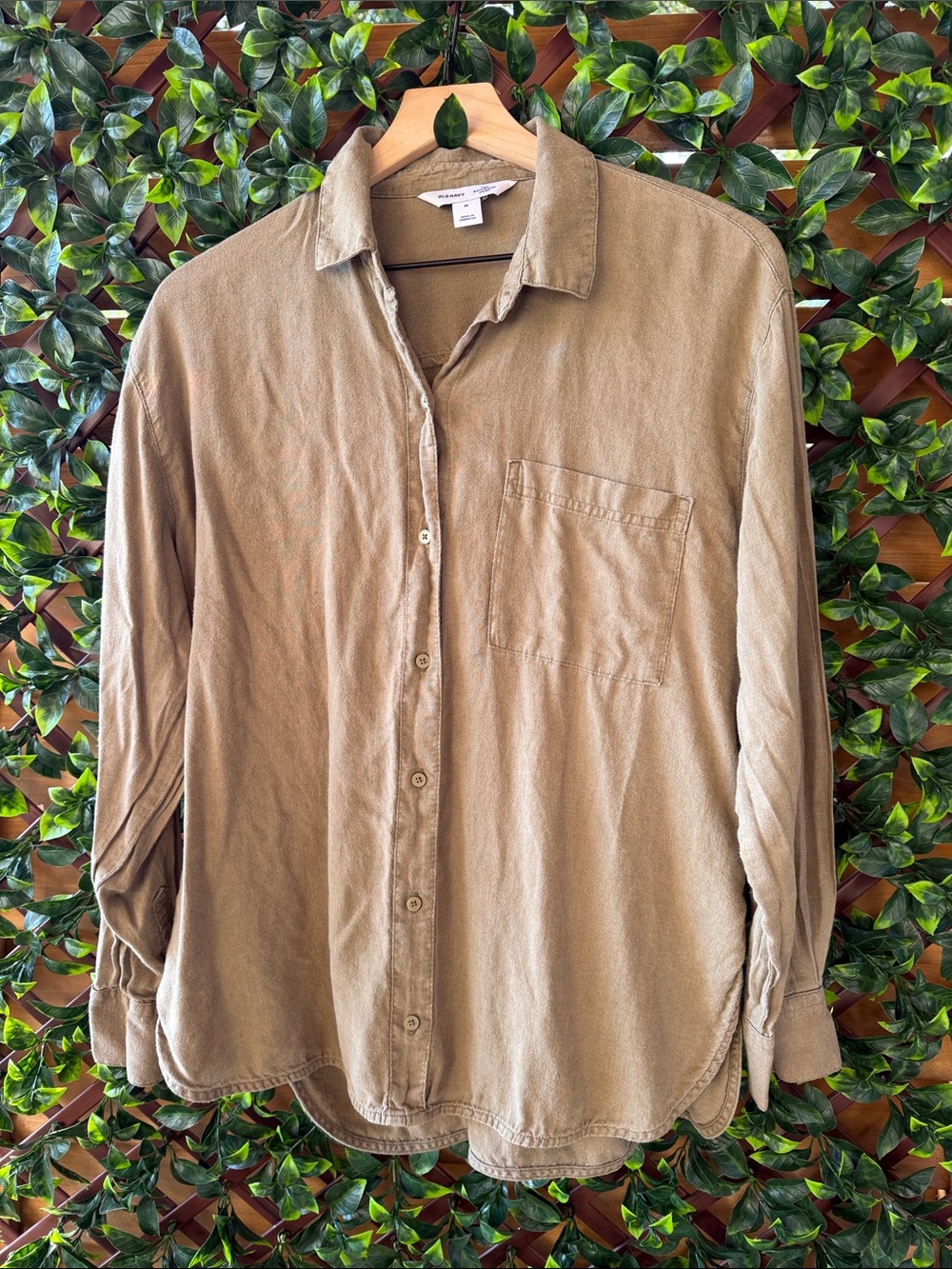 Old Navy Linen The Boy Friend Shirt